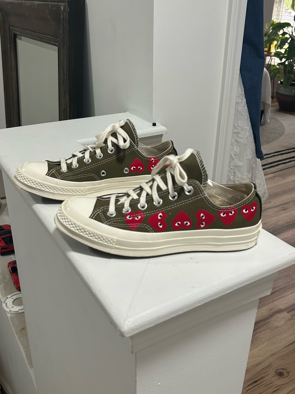 COMME DES GARÇONS CONVERSE CHUCK TAYLOR SNEAKERS